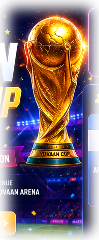 Golden birthday trophy